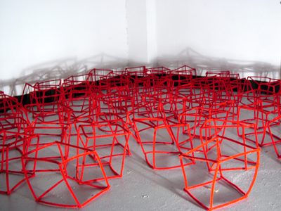 Necker Cube (Red Floor #2) 2nd view